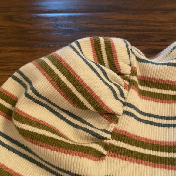 Veronica Beard Britney Stripe Puff Sleeve - Picture 4 of 5